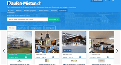 Desktop Screenshot of kaufen-mieten.ch